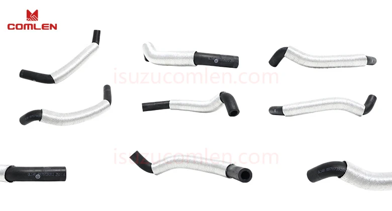 Isuzu 700P 4HK1 Vacuum Drain Hose 8-98176281-0 Isuzu 700P 4HK1 gear-case vacuum pump oil return hose 8-98176281-0 component overview